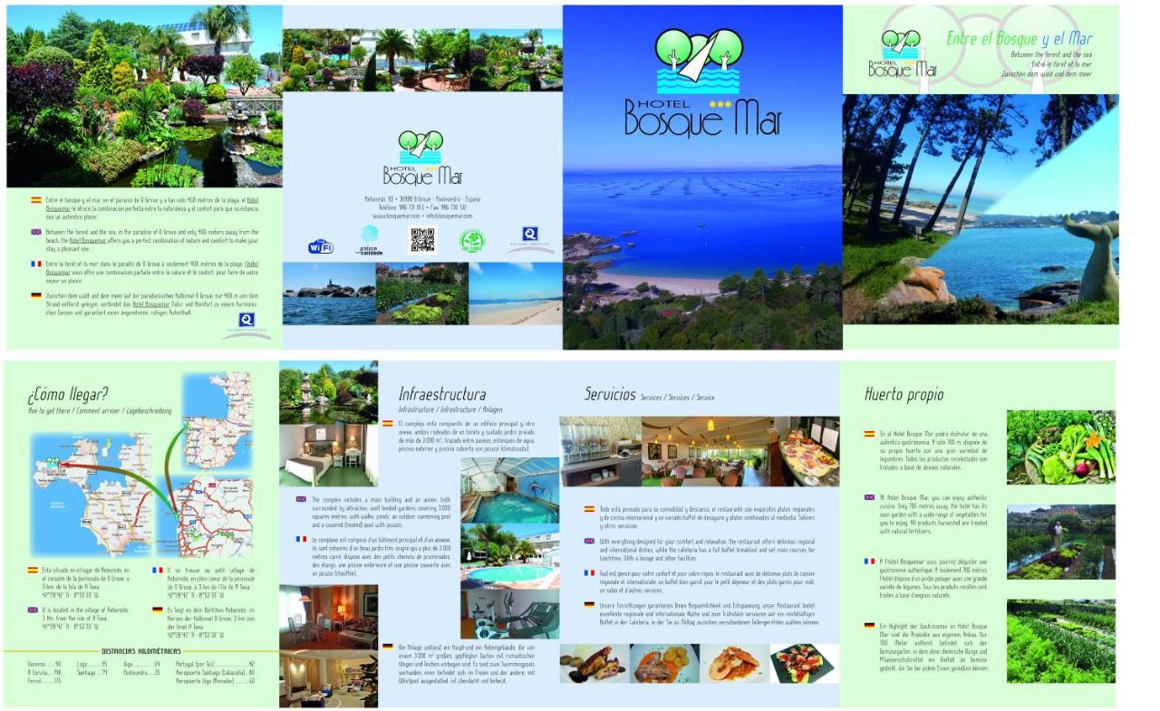 Hotel Spa Bosque Mar Reboredo Екстериор снимка